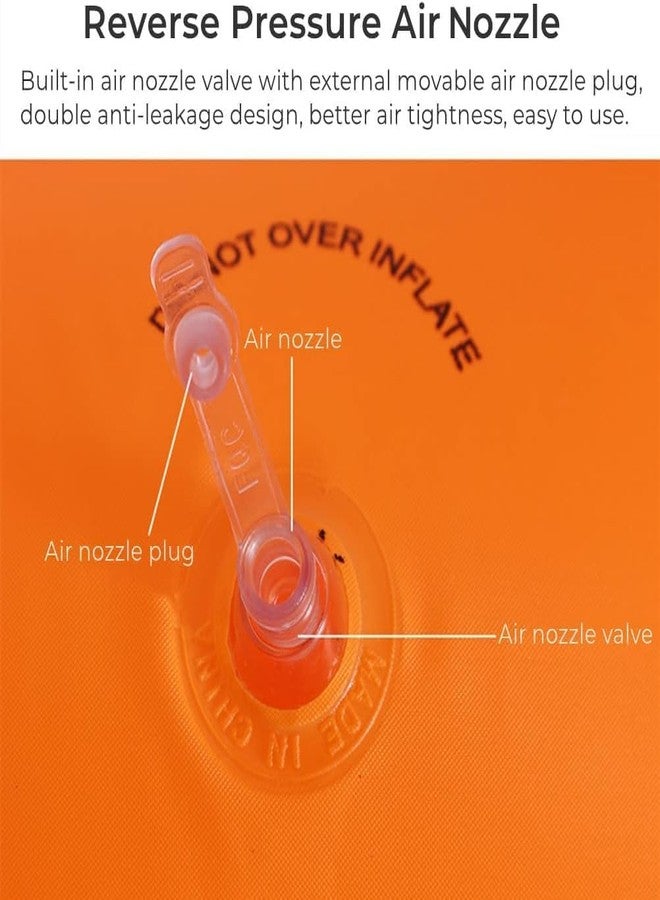 VATTU Inflatable Arm Swimming Floats Bands Floatation Water Wings Swimming Arm Ring Floatie for Children and Adults, Eather Swimming arm Float Band I Pack of 1 Pair - Image 3